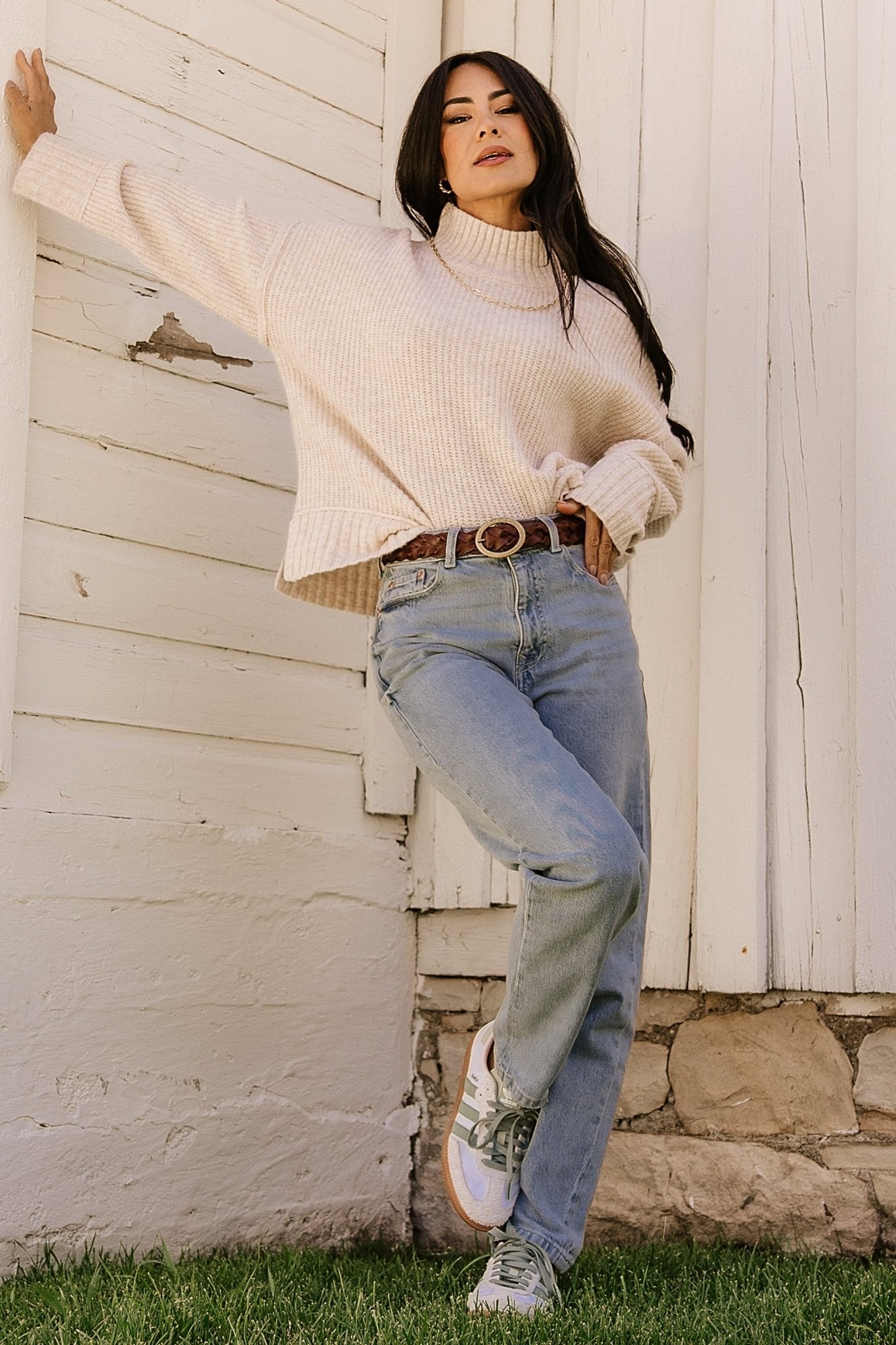 Covington Chunky Knit Sweater | Oatmeal