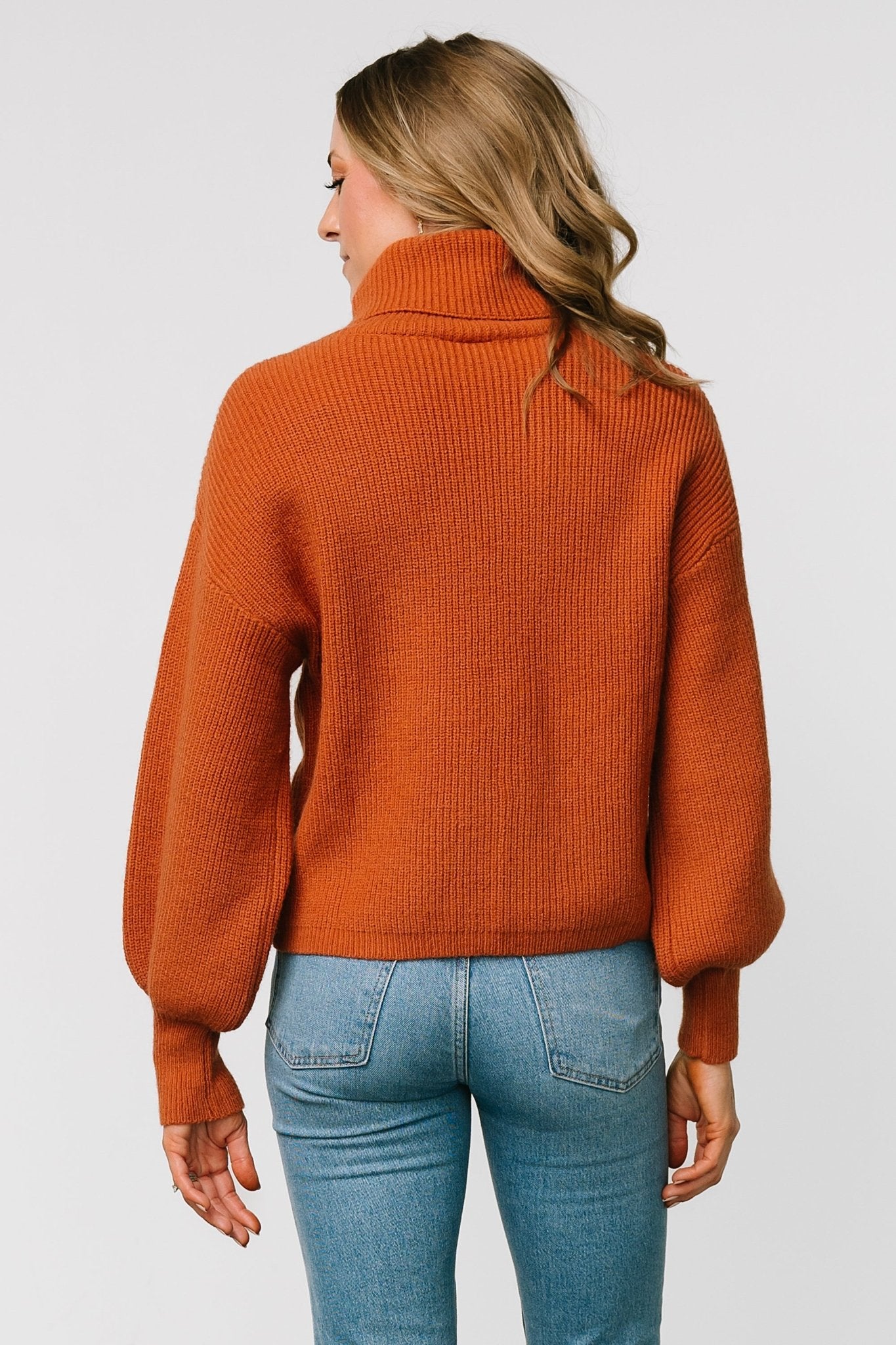 Malcolm Turtleneck Sweater | Spice