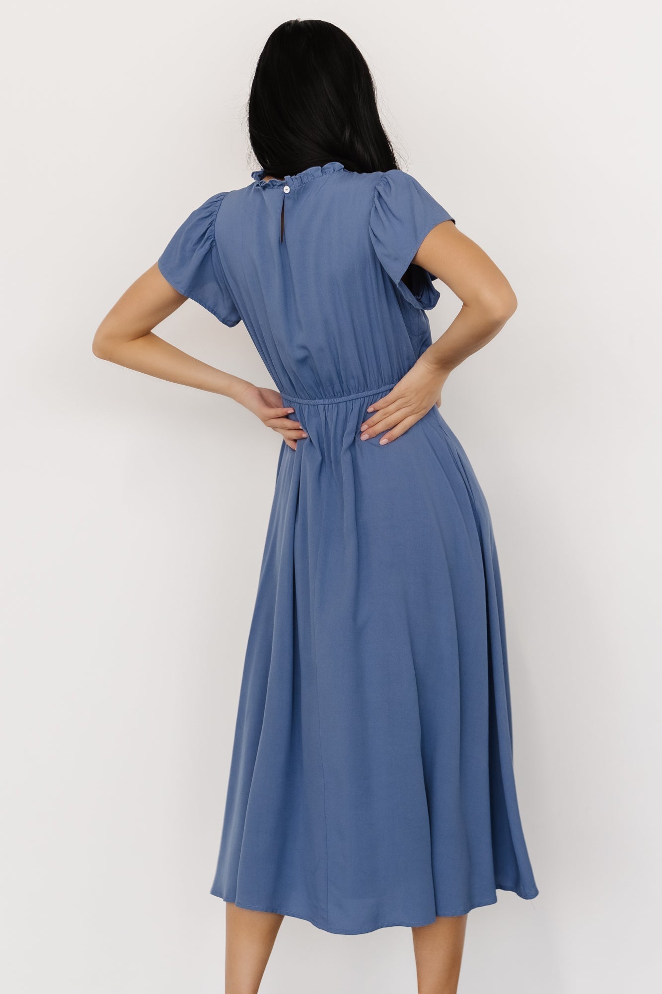 Prestyn Midi Dress | Blue