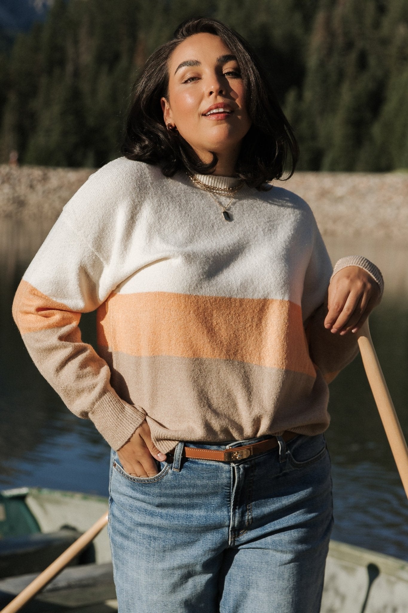 Rooney Sweater | Cream + Oatmeal