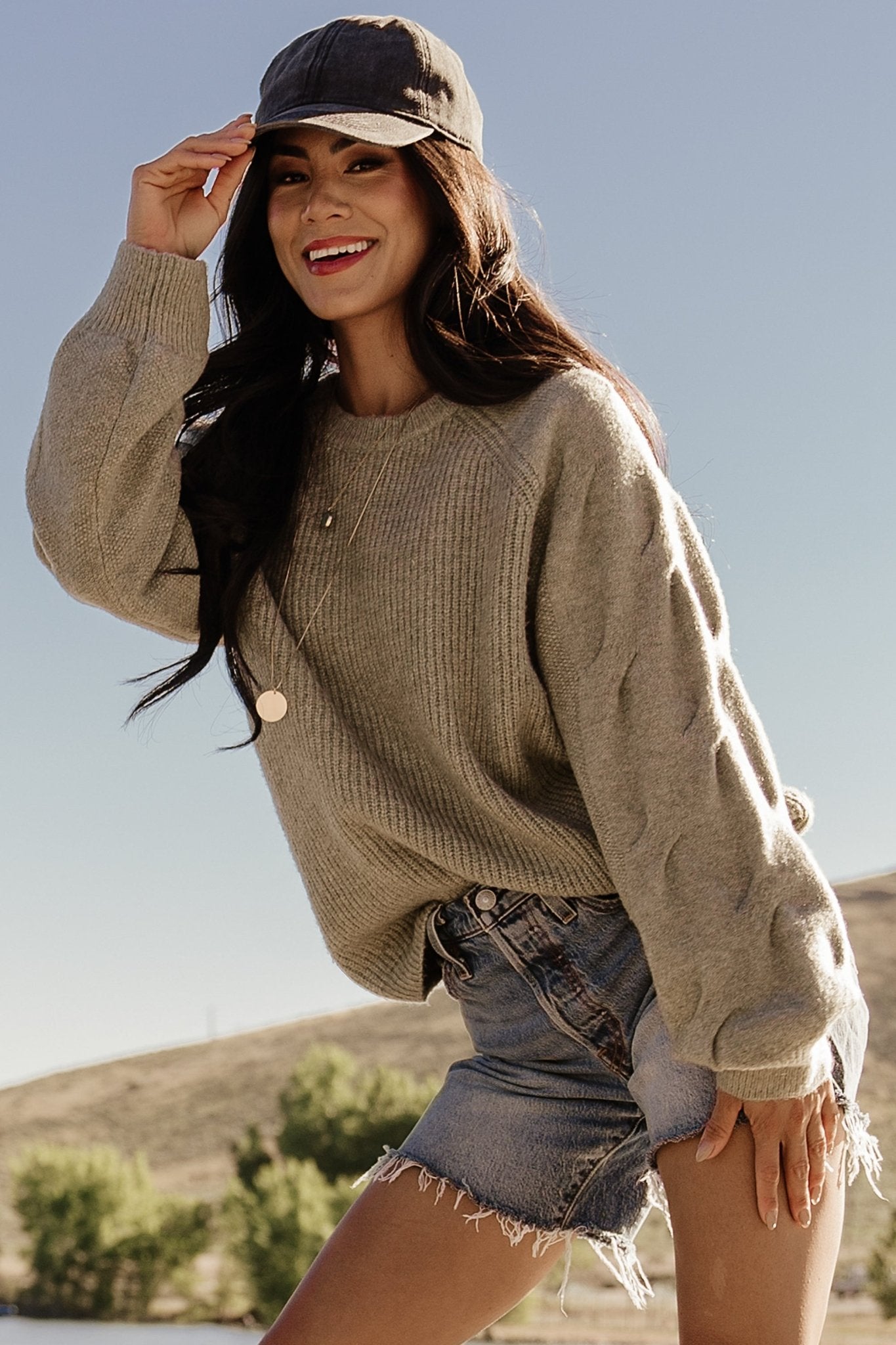 Vancouver Sweater | Light Olive